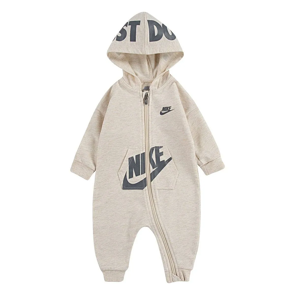 Nike Unisex-Baby Full-Zip Long Sleeve Hooded Coveralls