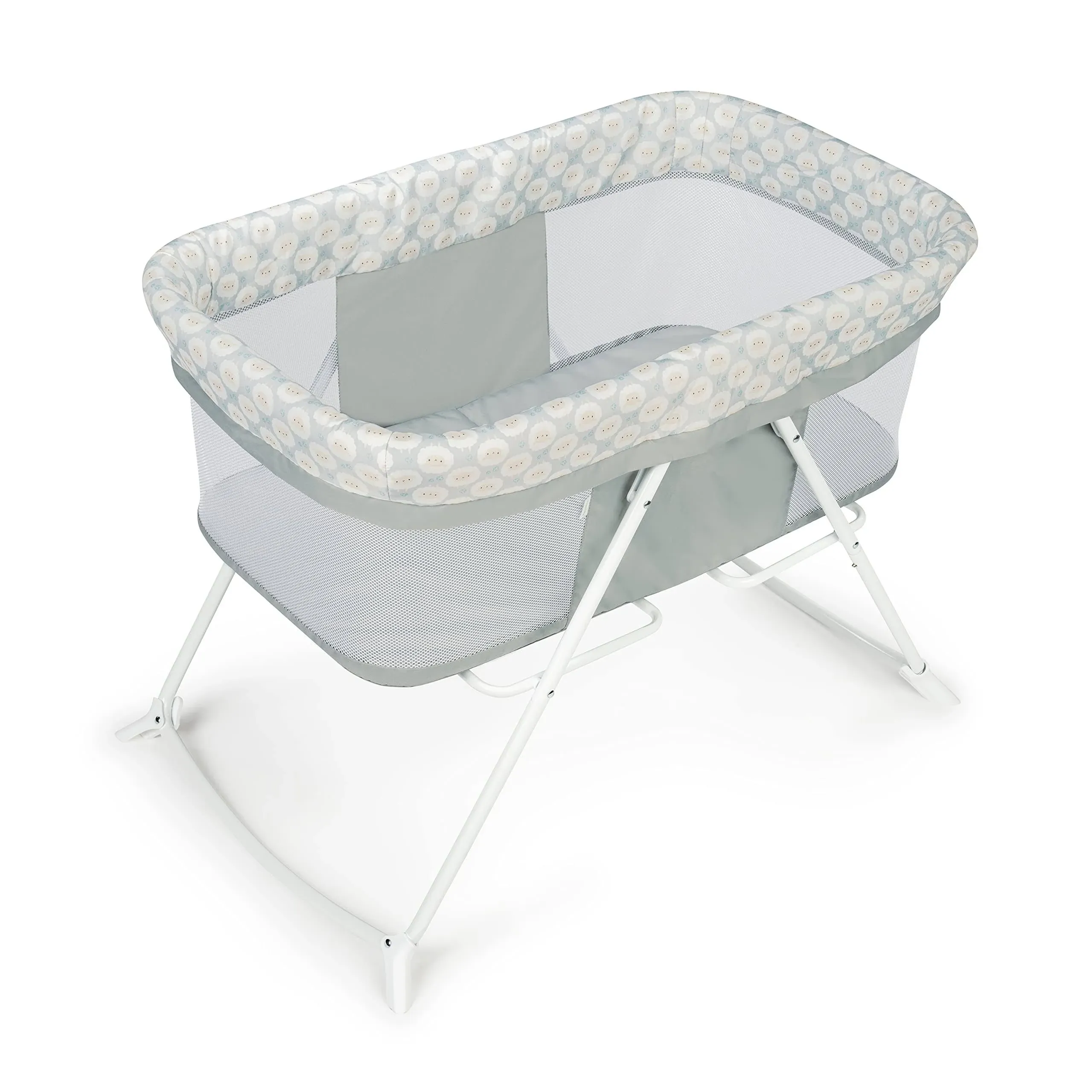 Gray Sheppy Snooze &amp; Stow Bassinet