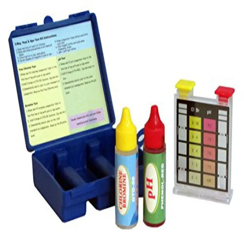 Swimming Pool Water Test Kit for Chlorine, Bromine and PH