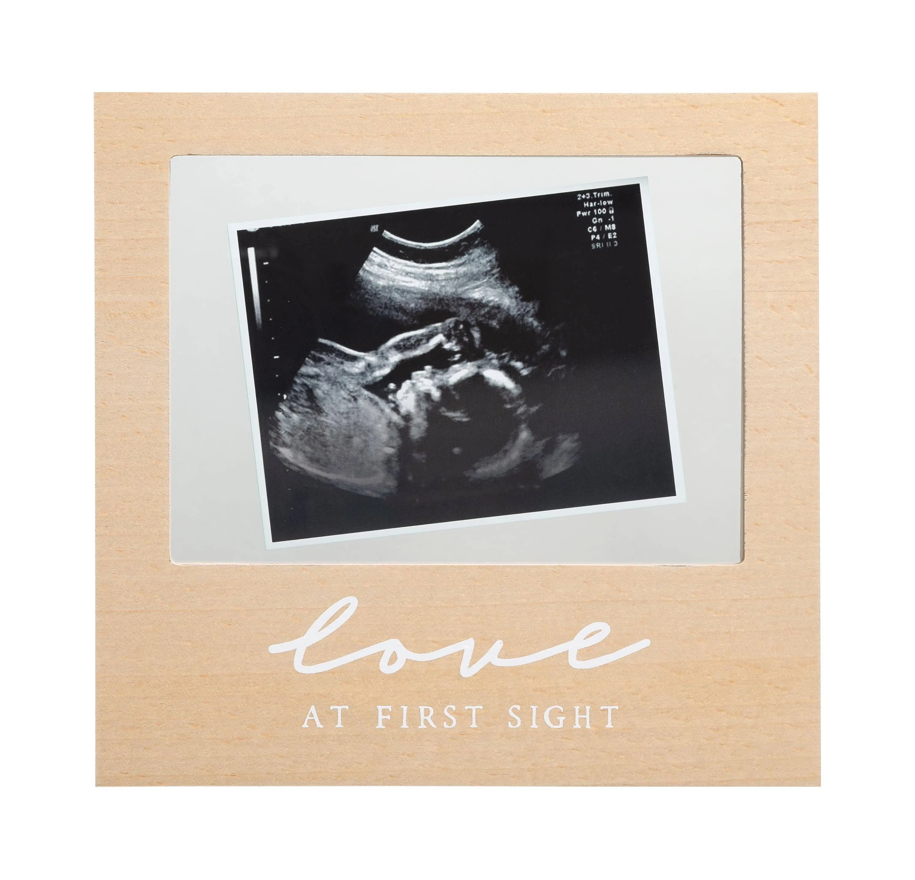 Pearhead Floating Sonogram Frame - Love at First Sight