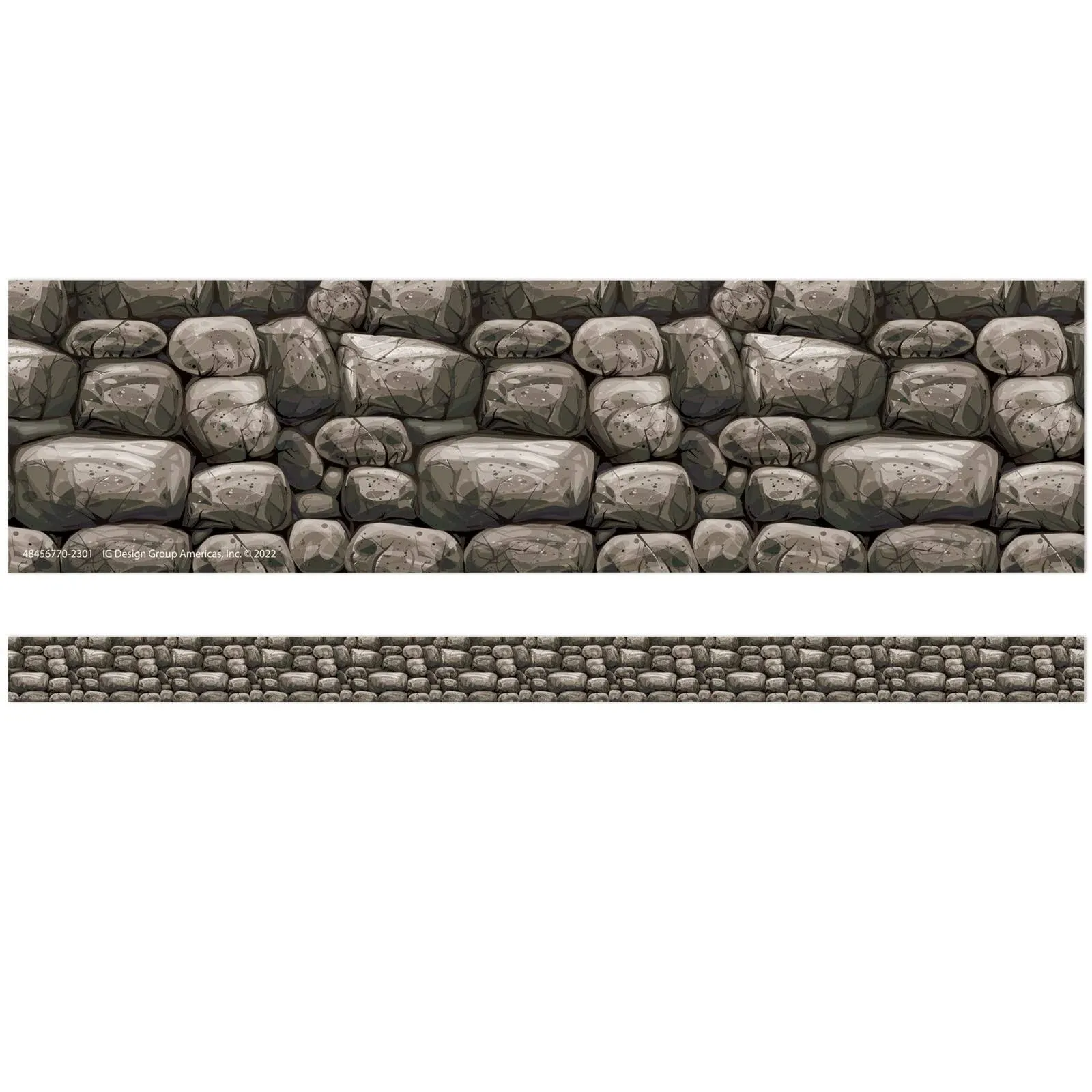 Eureka Curiosity Garden Stone Wall Deco Trim