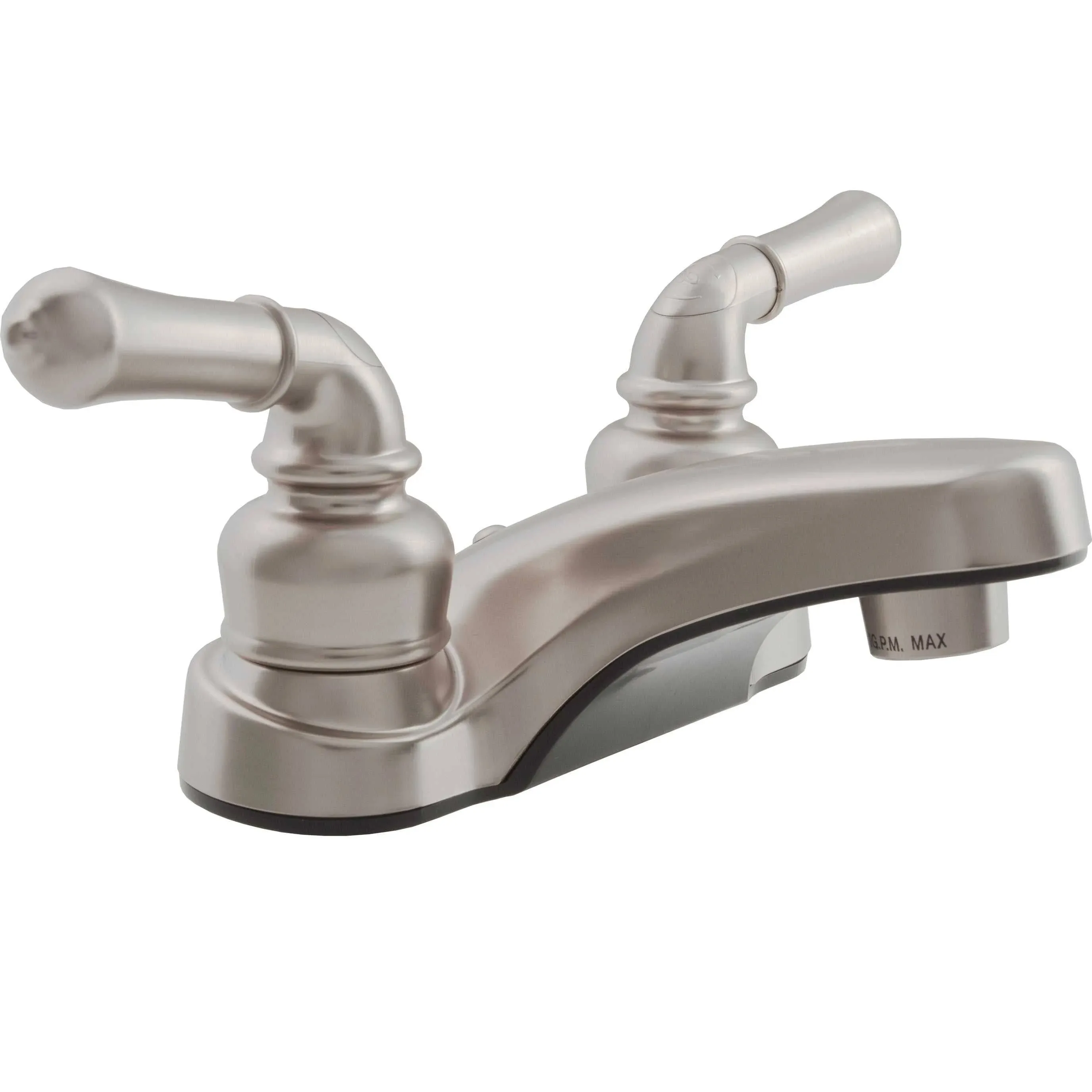 Dura Faucet DF-PL700C-SN Classical RV Lavatory Faucet (Brushed Satin Nickel)