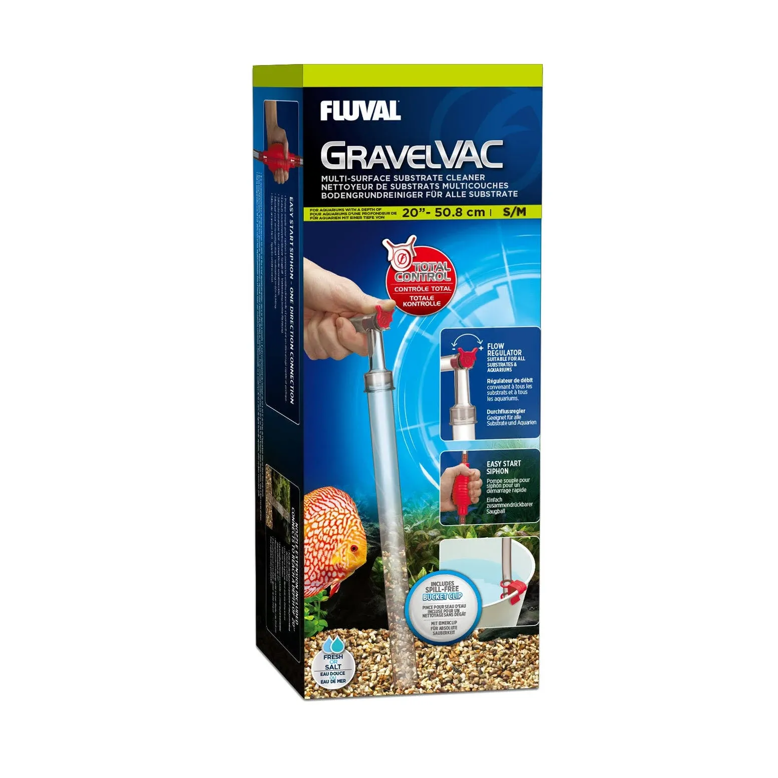 Fluval GravelVAC Multi Substrate Cleaner Small (50cm)