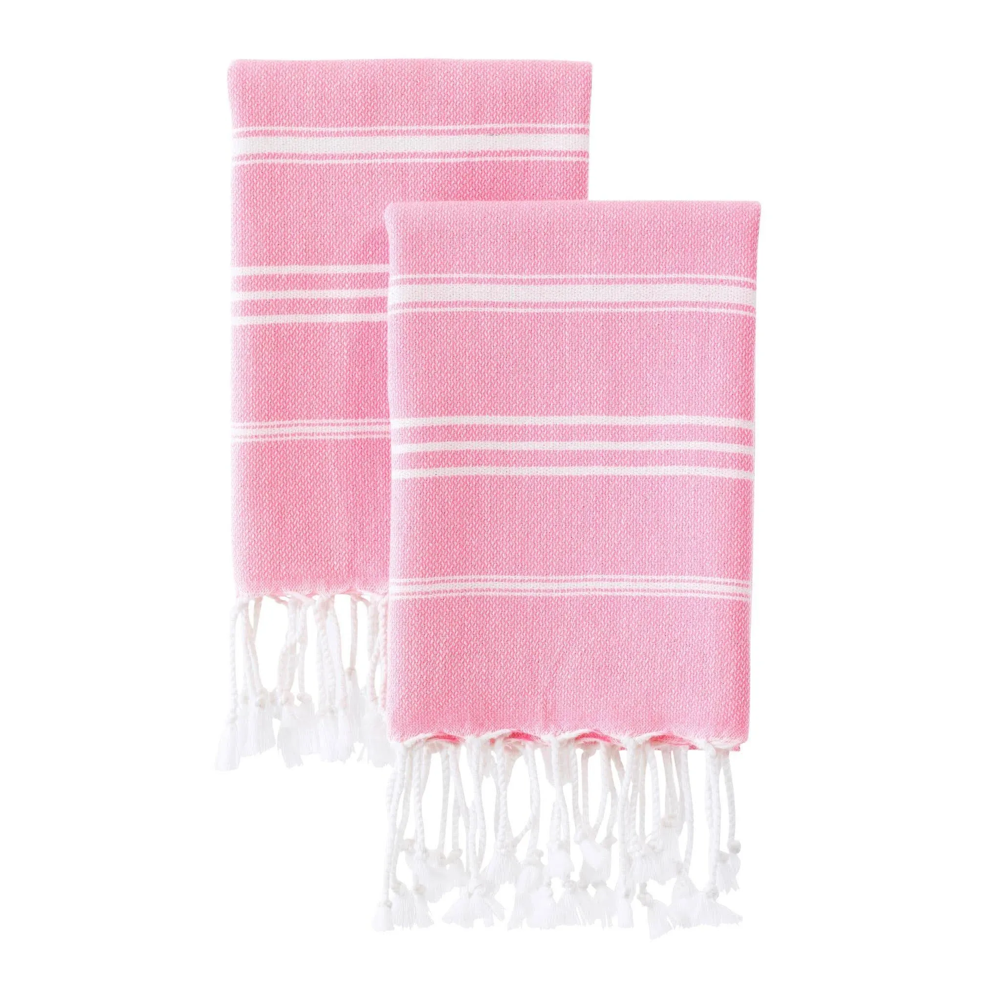 Turkish Hand Towels - Light Pink