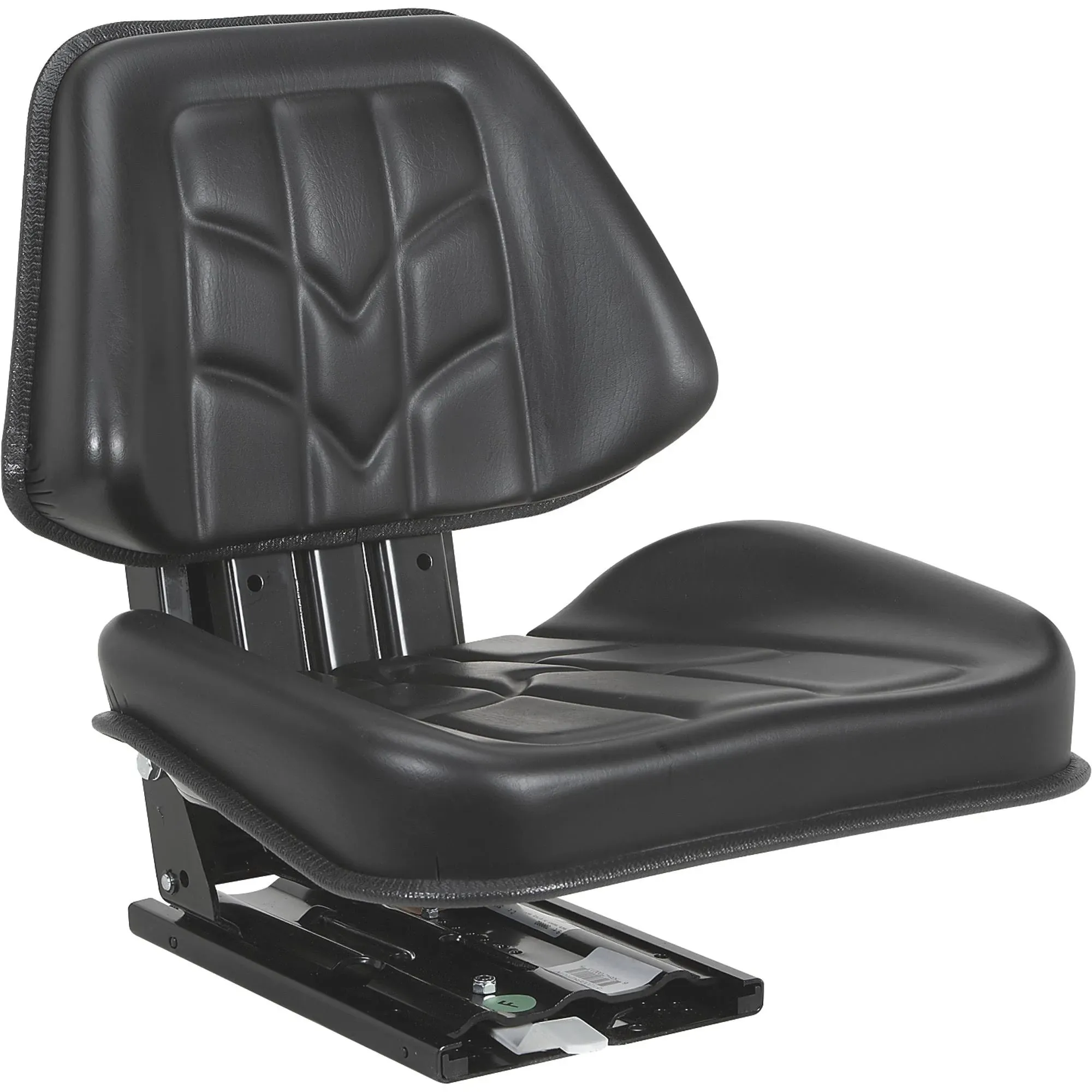 Black Talon Suspension Tractor Seat - Black, Model Number 512