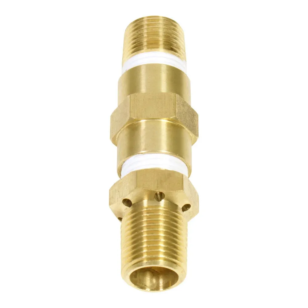 Celestial Fire Glass LP Propane Gas Air Mixer Valve, 1/2", Solid Brass, 300K BTU