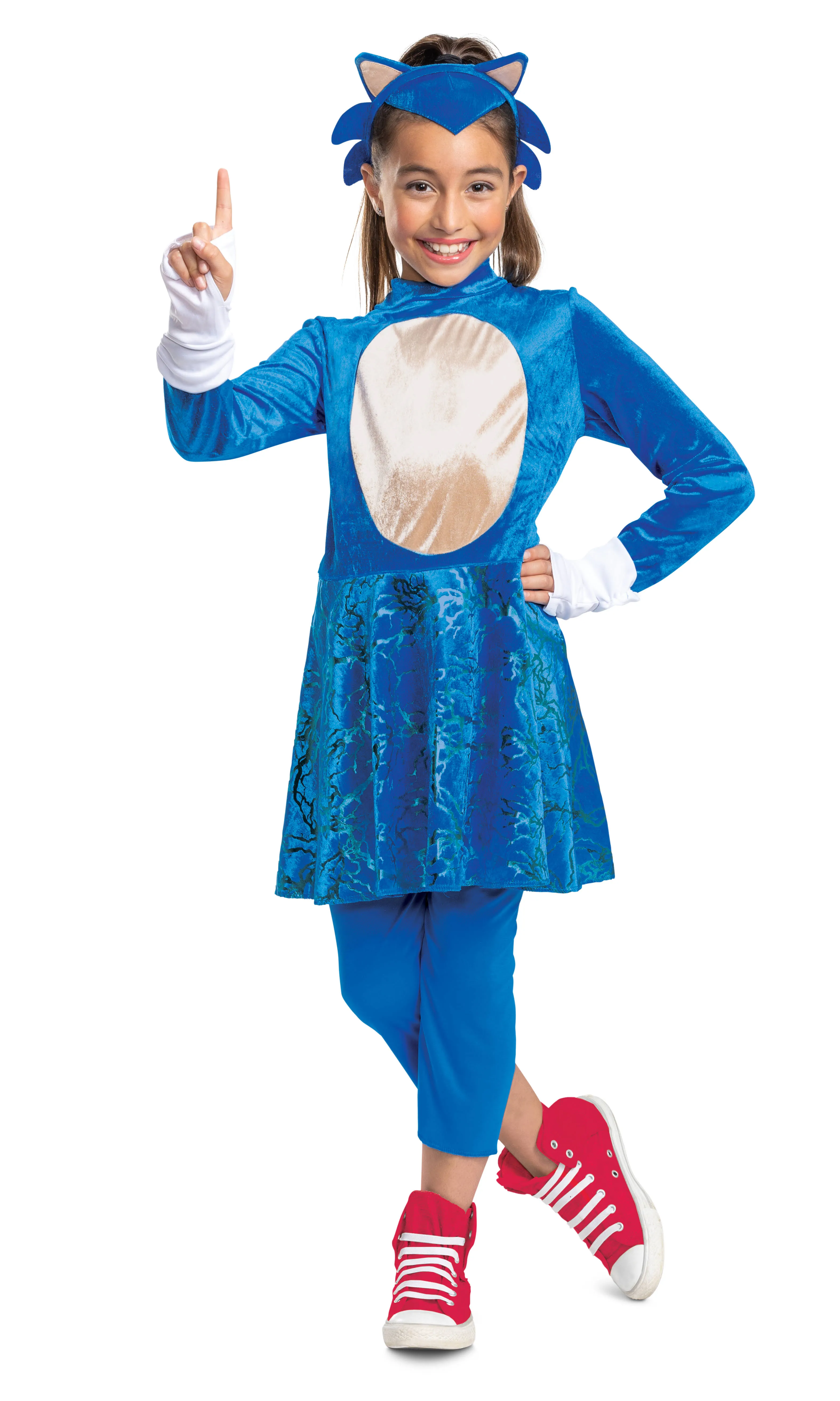 Disguise Girls Sonic Movie Costume - Medium 7-8