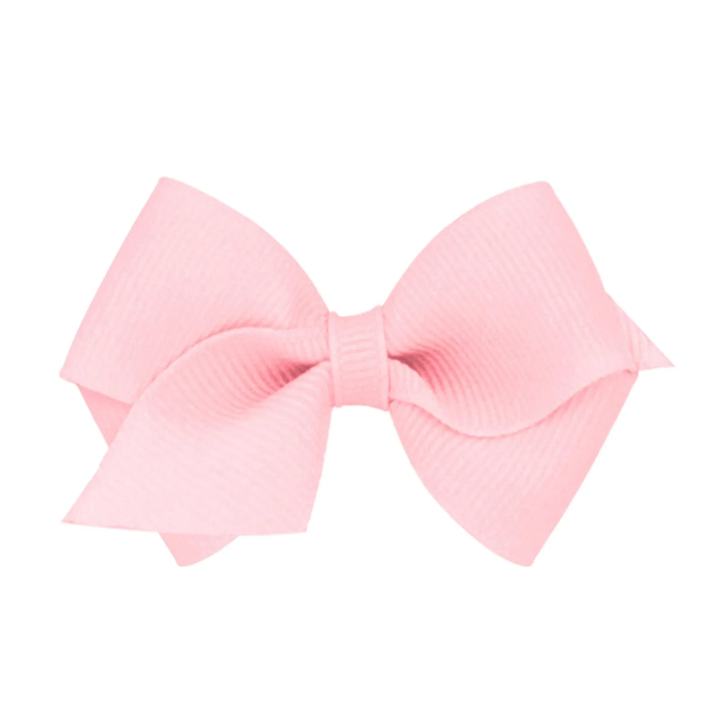 Wee Ones Girls' Classic Grosgrain Hair Bow with Plain Wrap Center on a WeeStay Hair Clip, Multiple Colors and Sizes for All Hair Types, Handmade