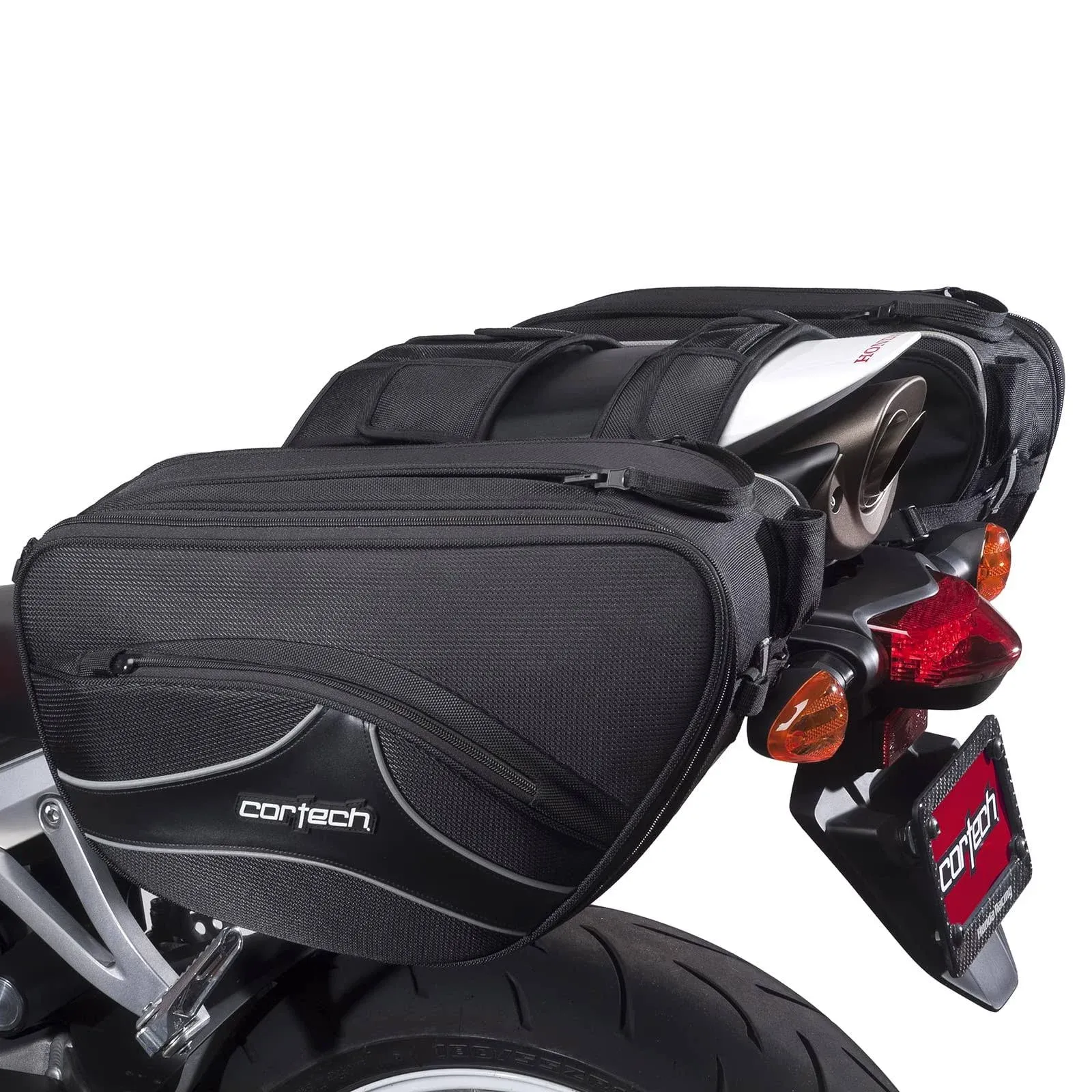 Cortech 8230-0305-36 Black Super 2.0 Saddlebag