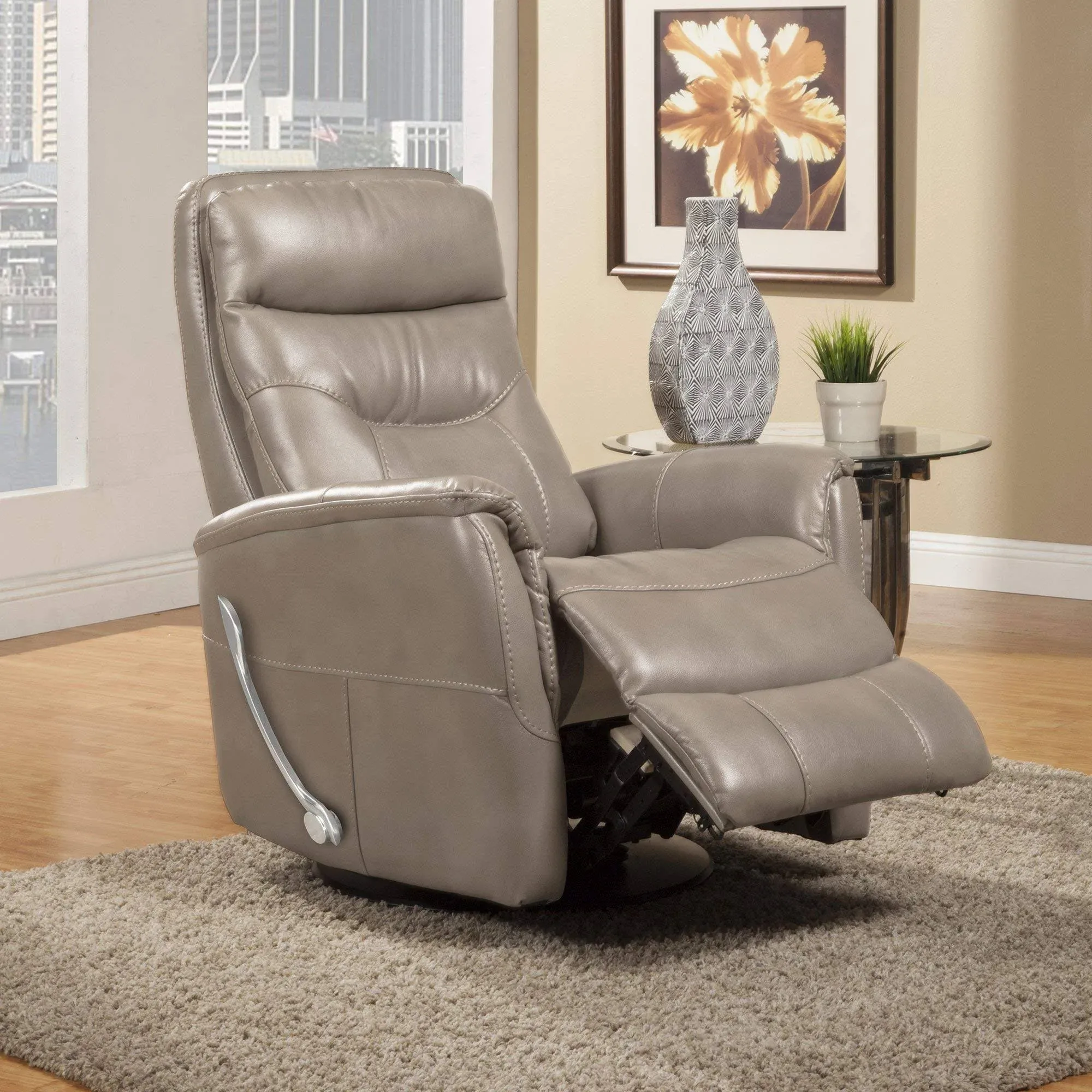 Parker Living Gemini - Linen Manual Swivel Glider Recliner - Parker House MGEM#812GS-LIN