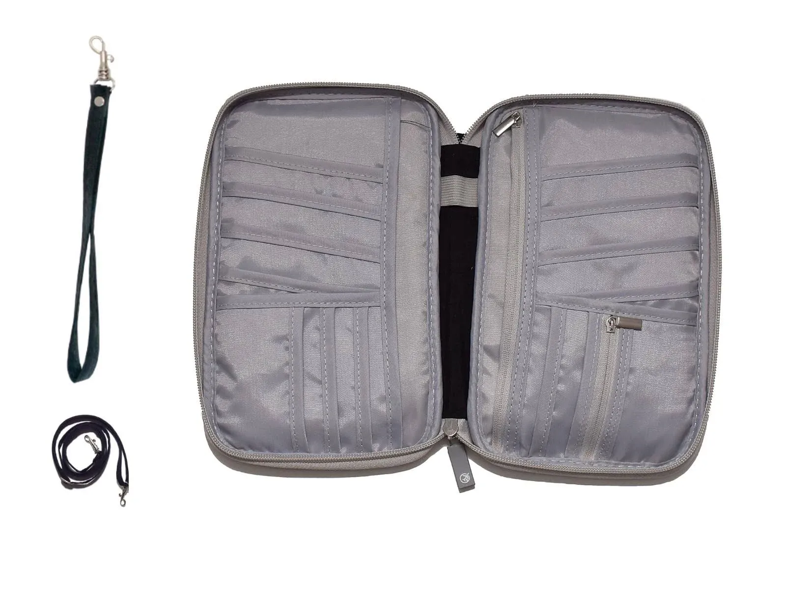 Travel Document Organizer - Holds 8 Passports - RFID Blocking - Water Resistant