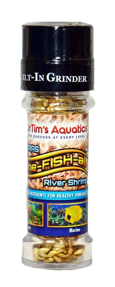 Dr. Tims Aquatics 022196 0.28 oz. Bene-FISH-al Extras River Shrimp Grinder Fish Food