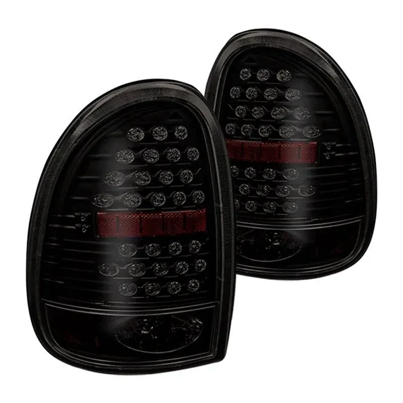 Winjet® CTWJ-0013-BS - Black/Smoke LED Tail Lights