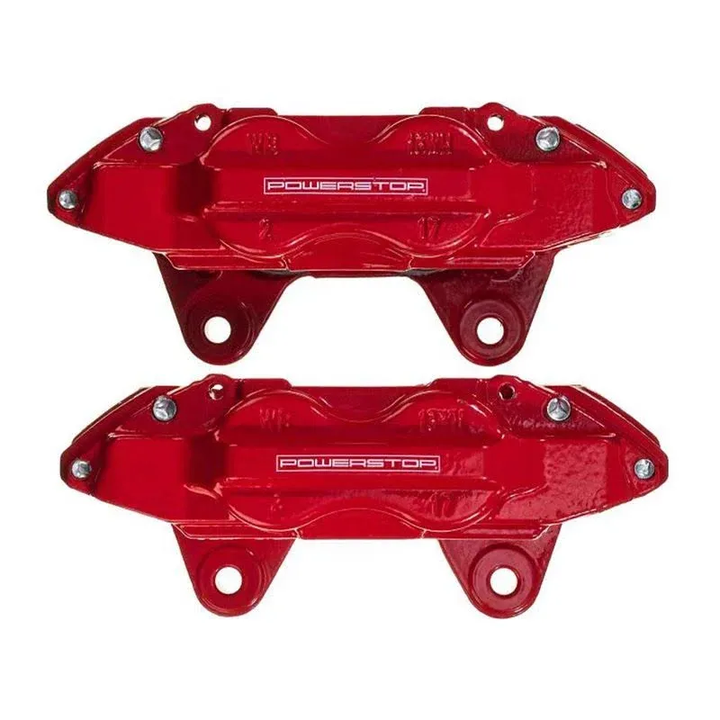 Power Stop for 03-09 Lexus GX470 Front Red Calipers w/o Brackets - Pair - psbS27