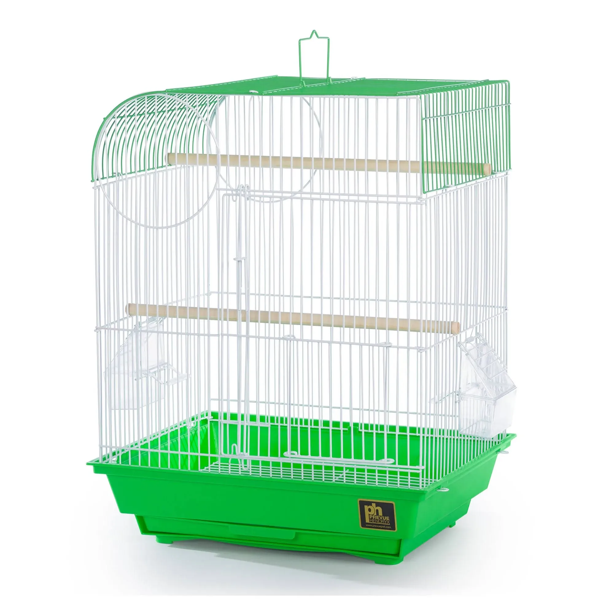 Prevue Pet Products Southbeach Flat Top Bird Cage Lime Green SP50091