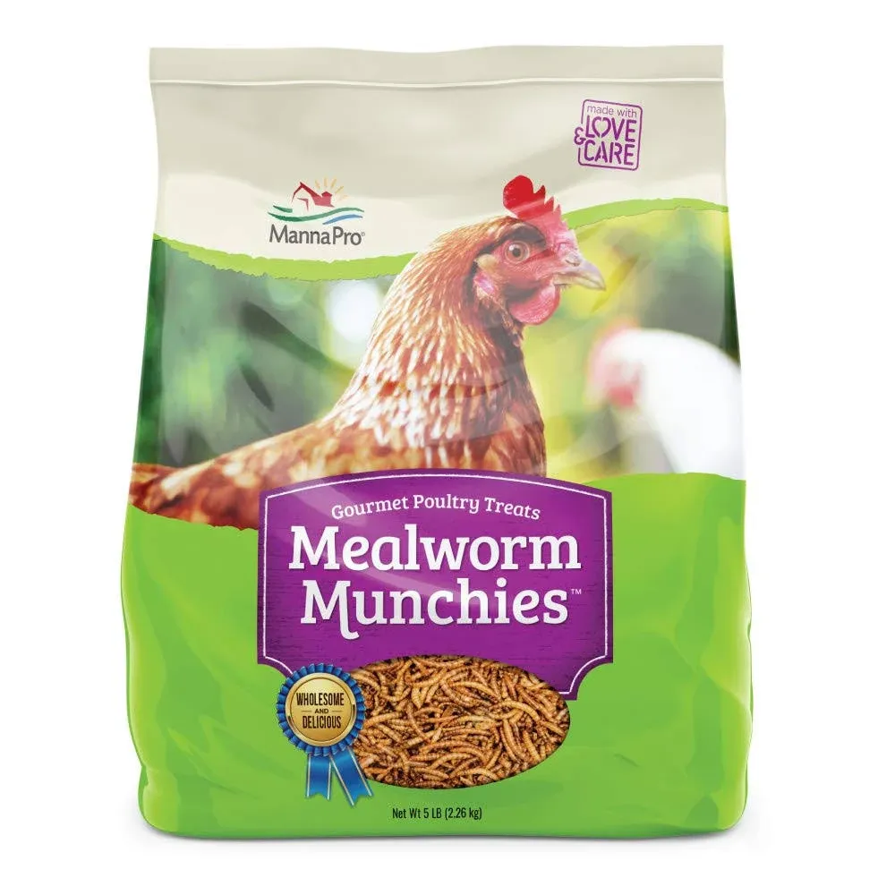 Manna Pro Mealworm Munchies Gourmet Poultry Treats