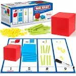 Torlam Base Ten Blocks 131 Pcs