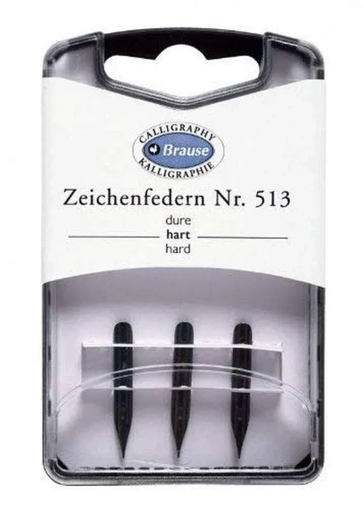 Brause Dure Nibs, Pack of 3,300513B