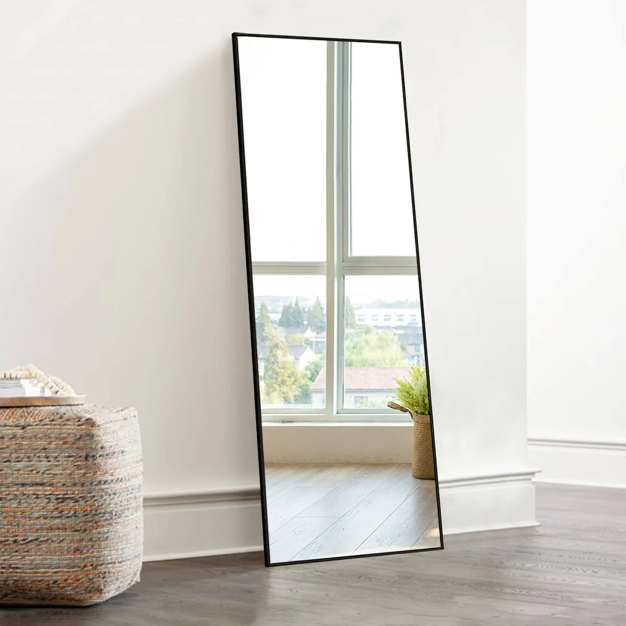 Wall Mirror Full Length Full Body Mirror Bedroom Dressing Mirror Standing Hangin