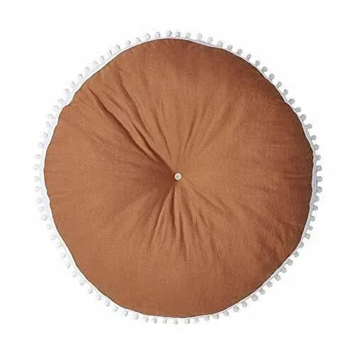 Kishome Large Kids Floor Cushion Seating, Circle Kids Floor Pillow for Children ...