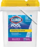 Clorox Pool & Spa Swimming Pool Alkalinity Increaser, Keeps pH Balanced, 16LB (Pack of 1)