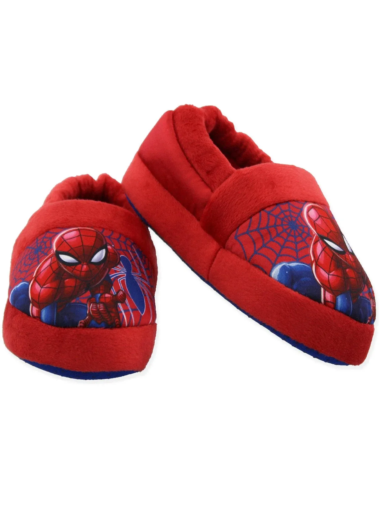 Spider-Man Toddler Boys Plush Aline Slippers