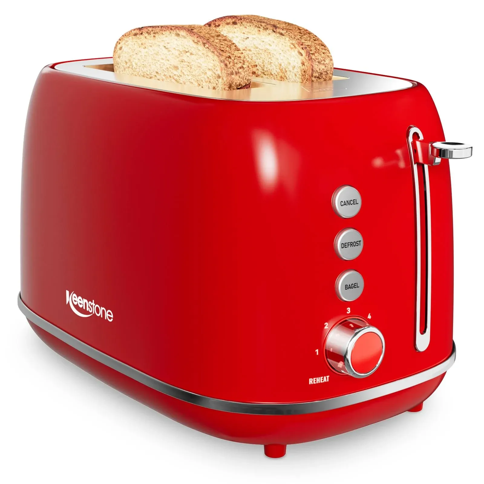 2 Slice Stainless Steel Toaster