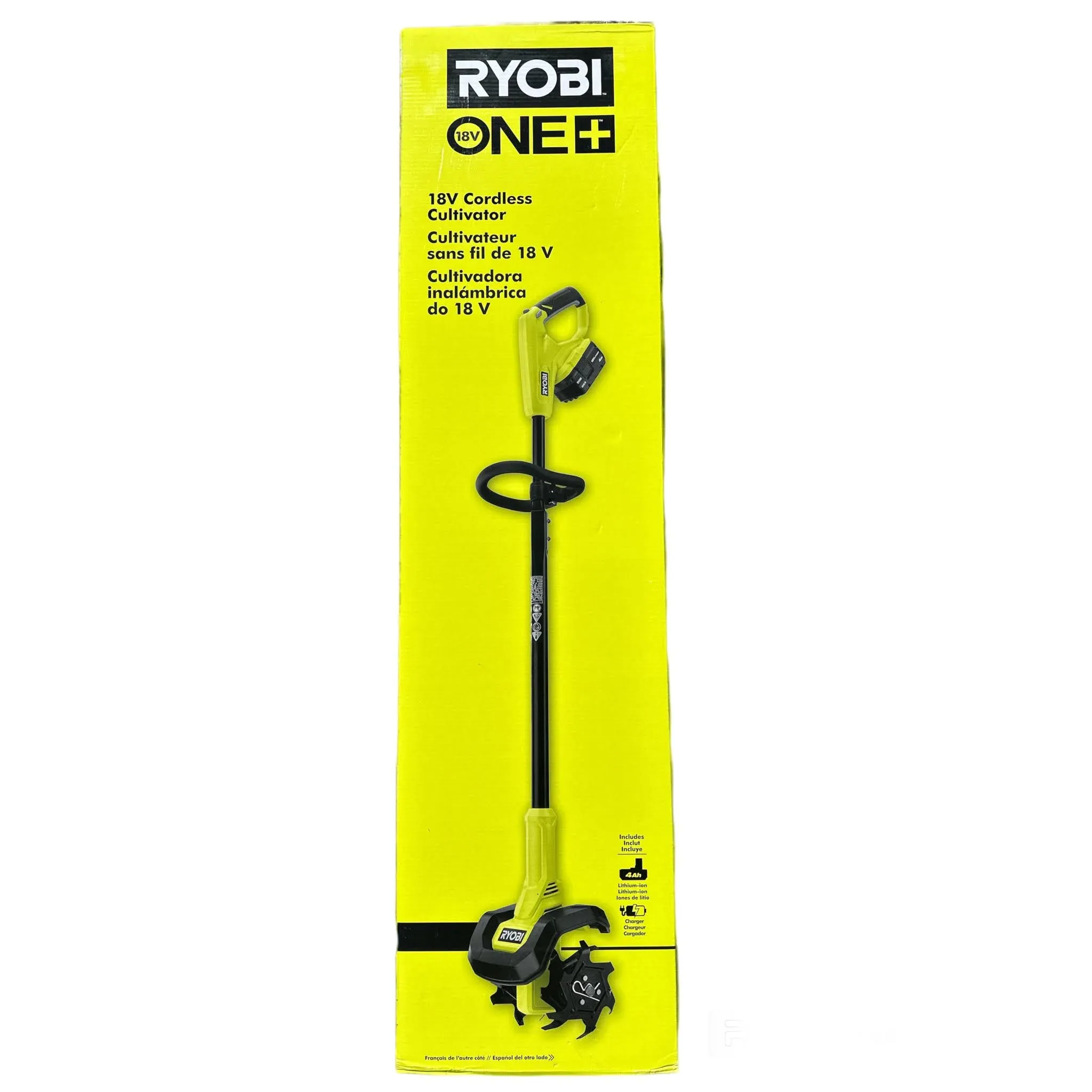 Ryobi 18V 8&#039;&#039; p2750vnm Cordless Adjustable Cultivator / NEW