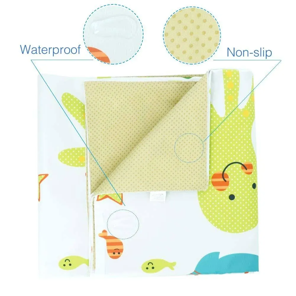 Splat Mat for Under Highchair/Arts/Crafts, Wo Baby Reusable Waterproof Anti-Slip ...