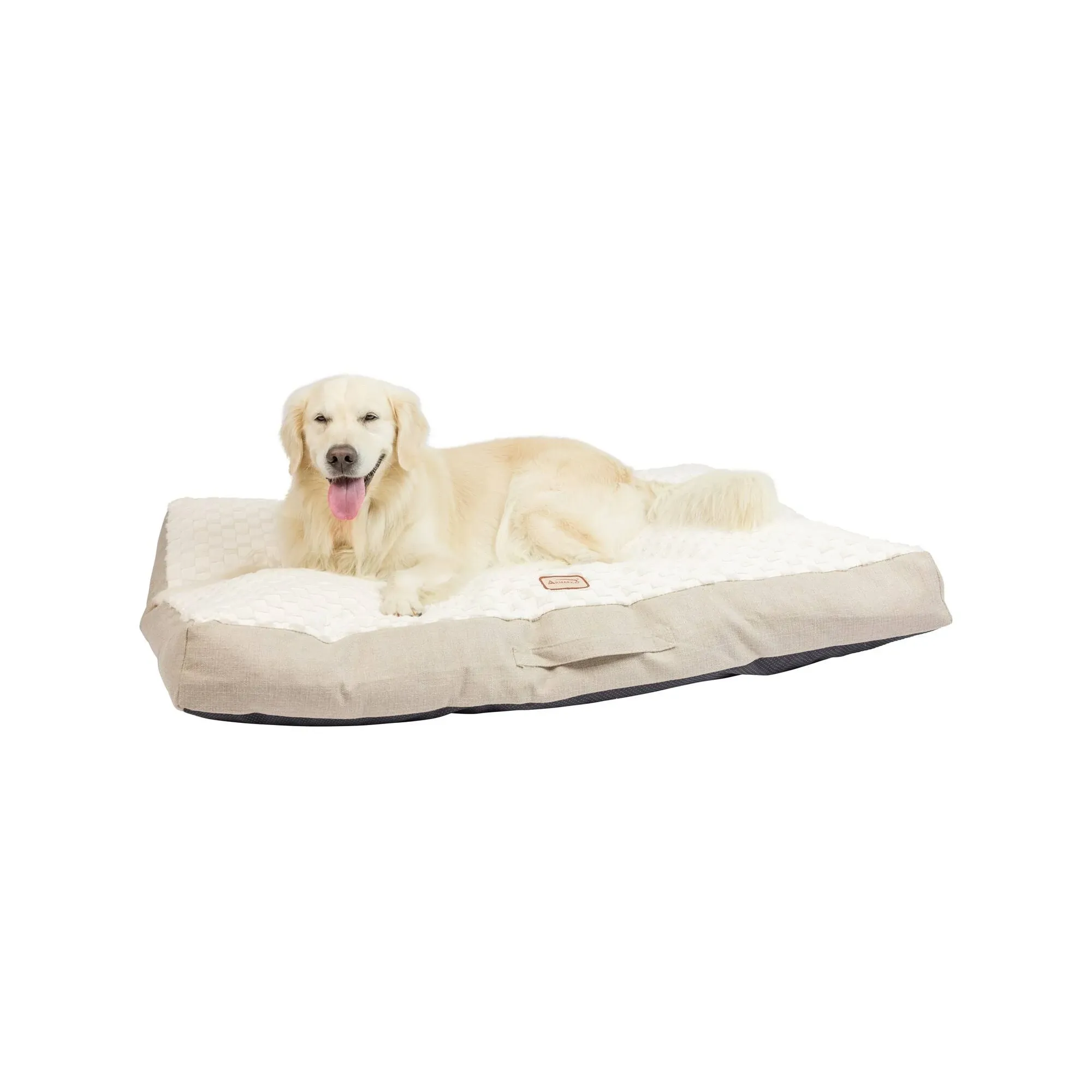 Armarkat M12HMB-MB-X Crate Mat with Poly Fill Cushion &amp; Removable Cover Dog B...