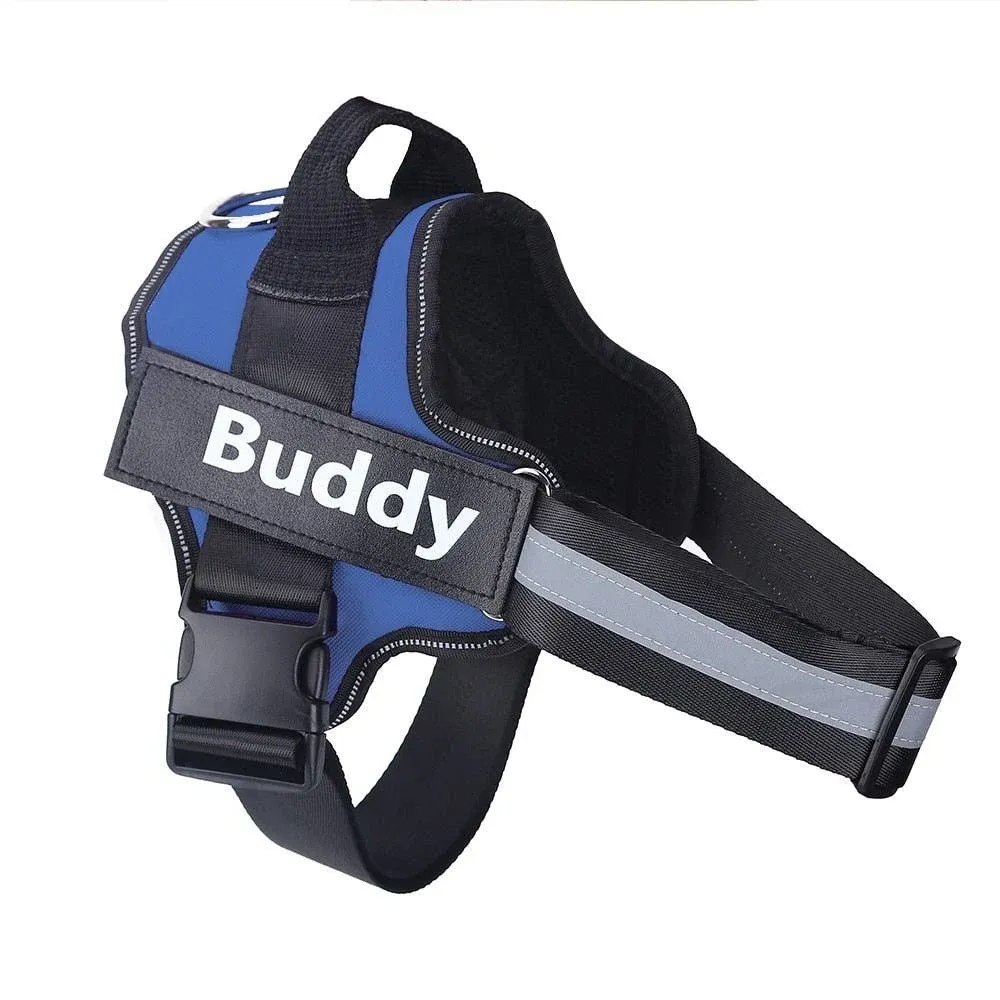 Lifetime Warranty Personalized Easy-On No Pull Dog Harness | The Barking Mutt ...