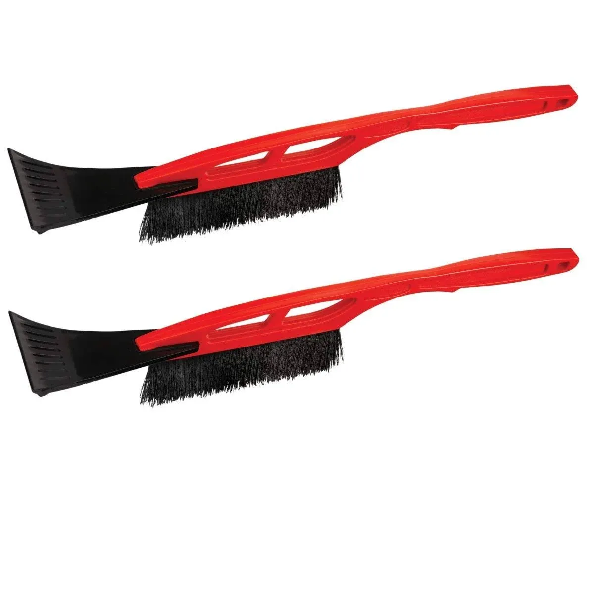 21 Inch Car Snow Scraper and Brush - Versatile Tool for Snow and Ice Removal - 2 Pack