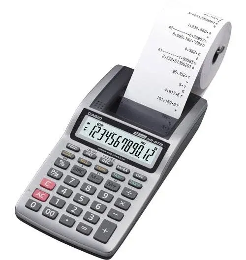 Casio HR8TM Printing Calculator