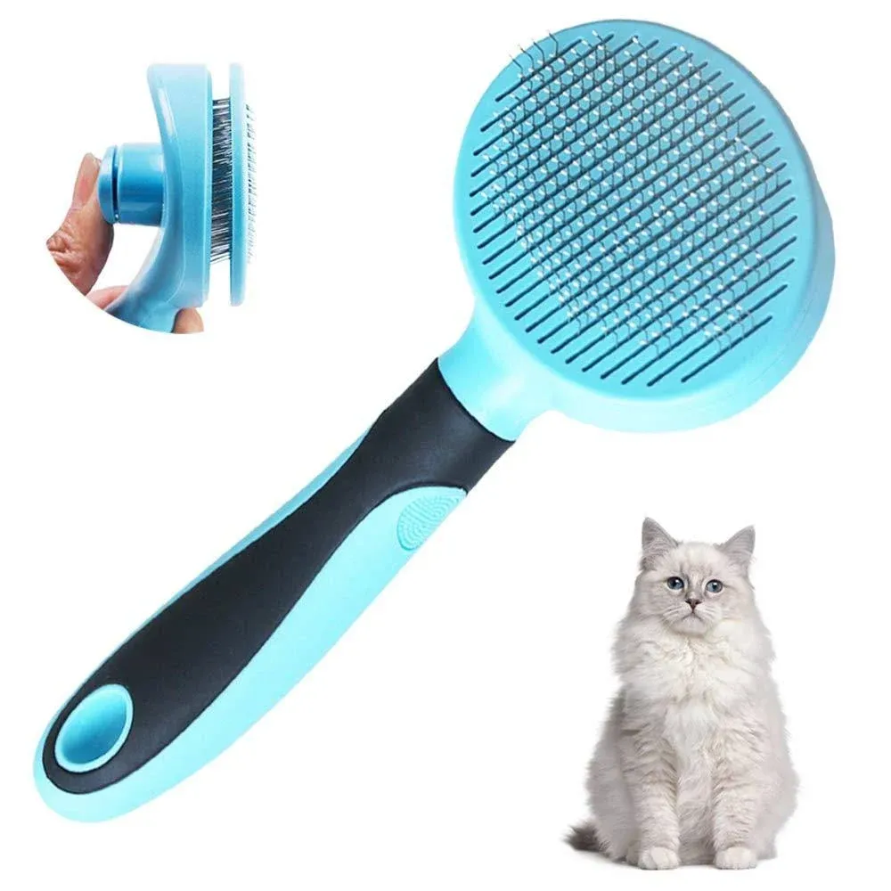 Cat Brush Soft Dog Grooming Tool Brush for Dogs and Cats Removes Loose Undercoat