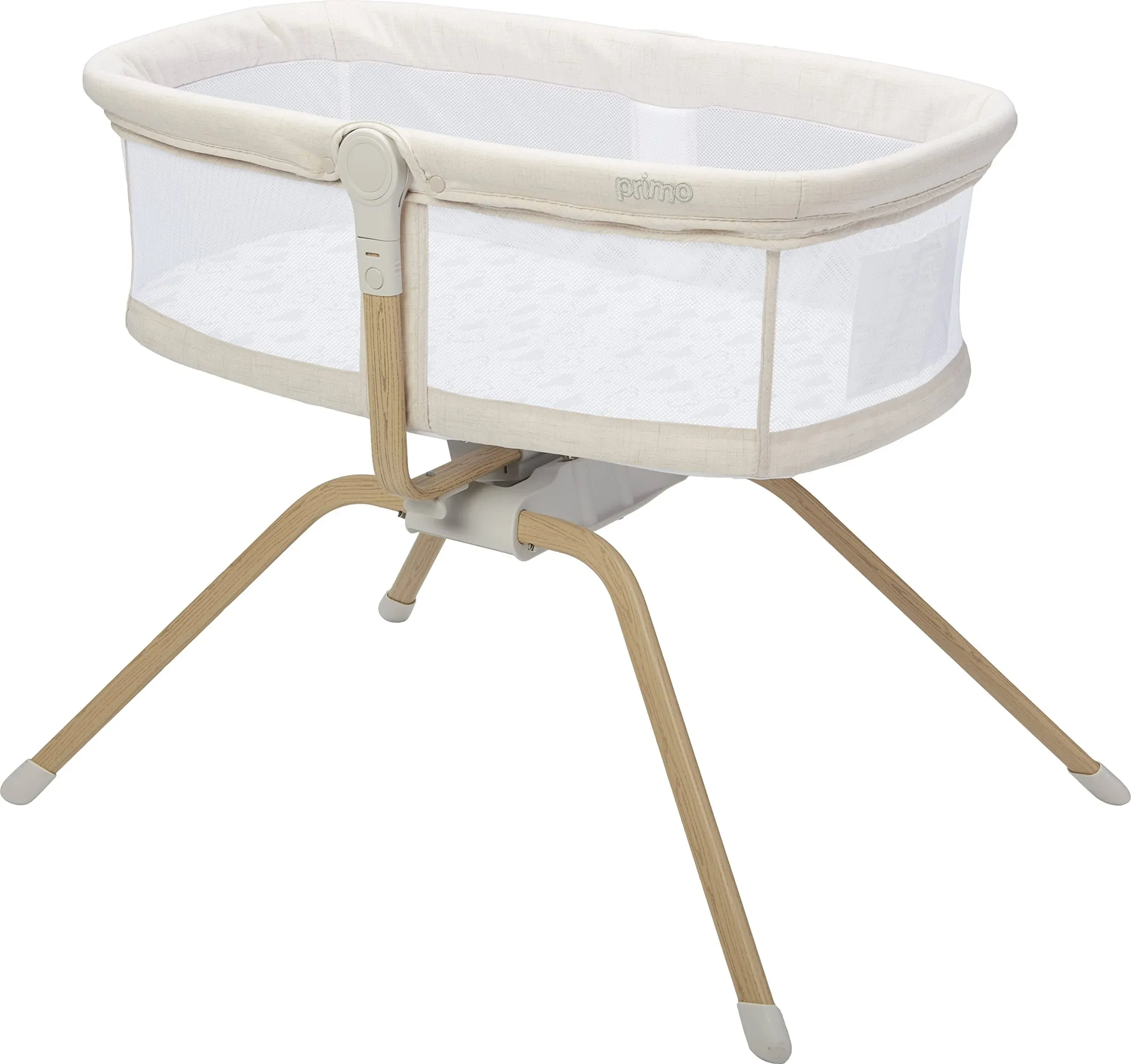 Little Cloud Rocking Bassinet with Bedding Primo