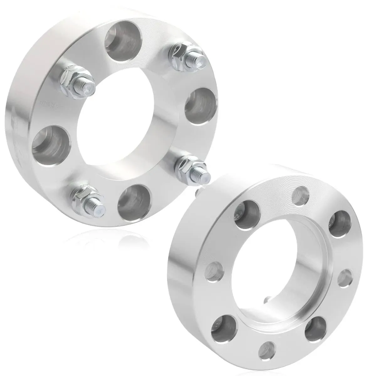 GAsupply ATV Wheel Spacers 4x110, Compatible with Honda, Suzuki, Bombardier, 1.5" Wheel Spacer Adapters 74mm Hub Bore with 10×1.25 Studs, 2 Pack