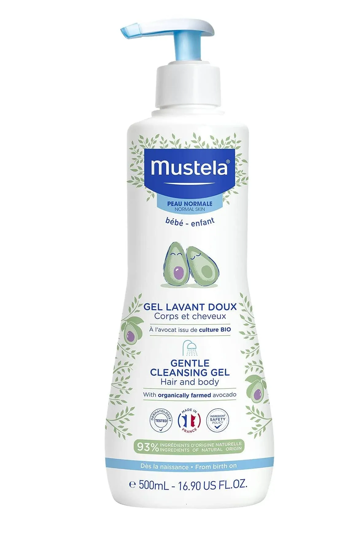 Mustela Gentle Cleansing Gel - 25.35 fl oz