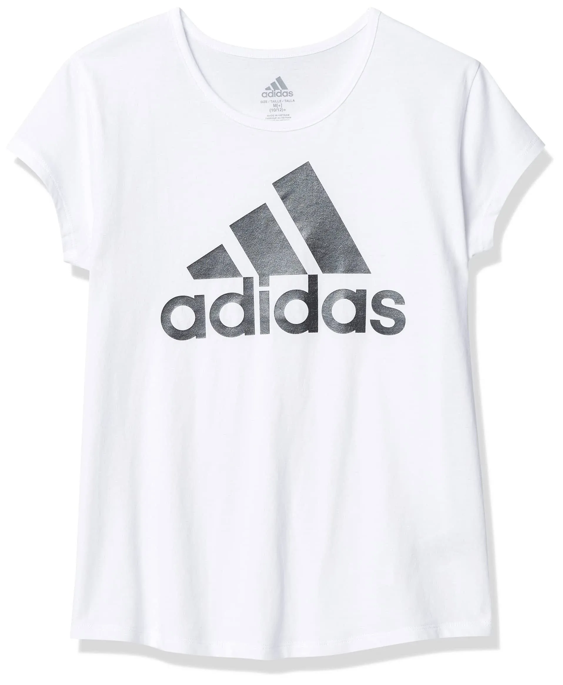 "ADIDAS Girls' Classic Short Sleeve Tee"