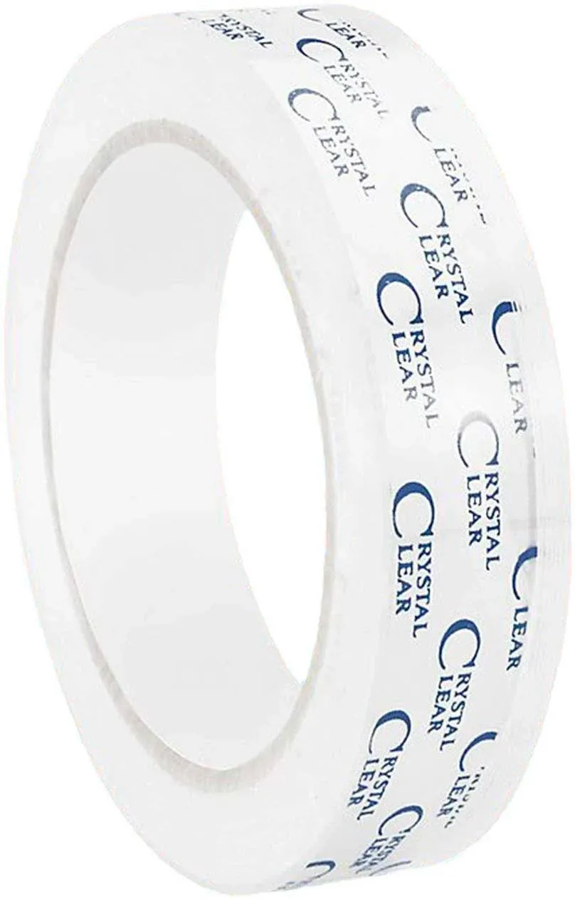 Acrylic Crystal Clear Tape 3/4 Inches Wide and 3 Inch Core Transparent Tape 