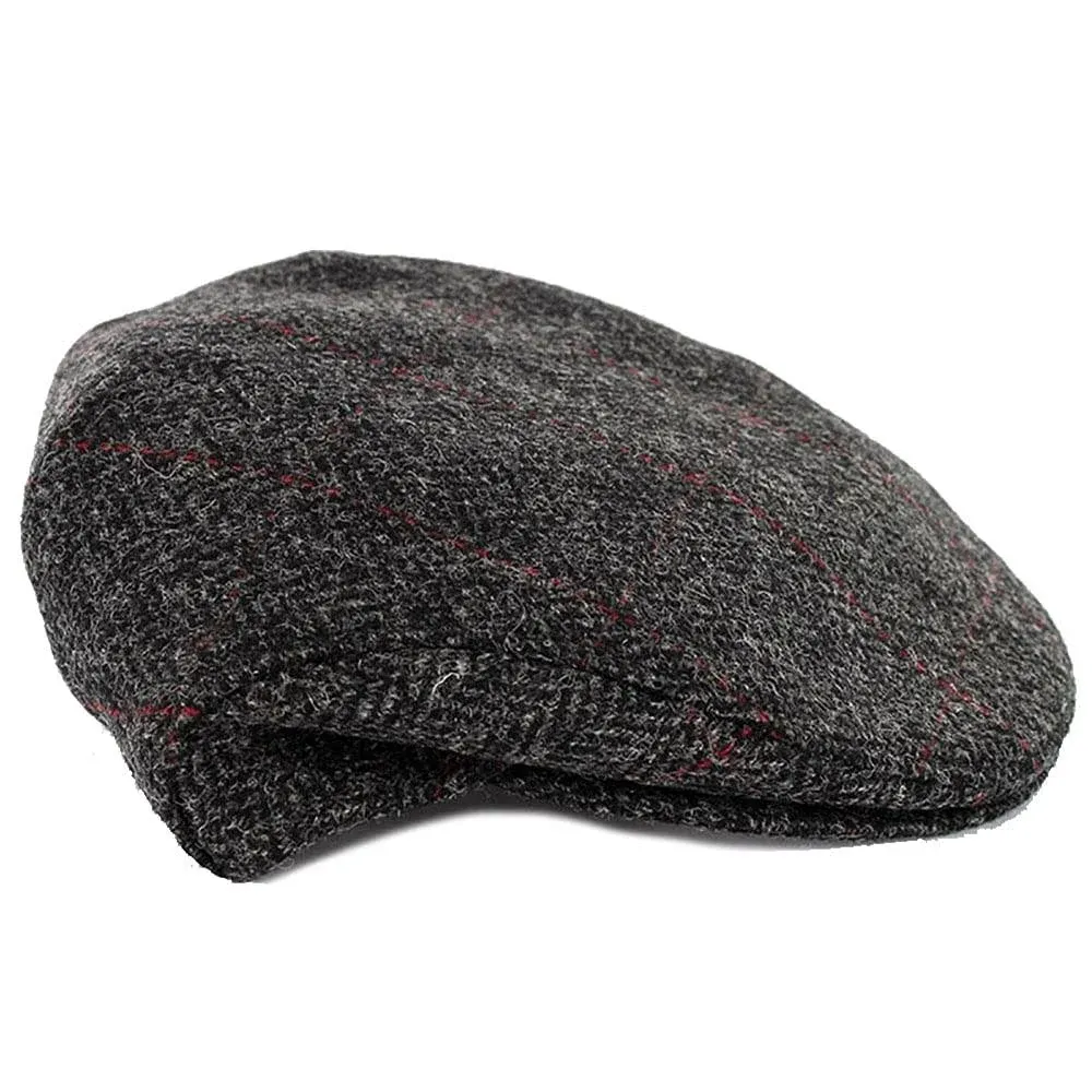 Mucros Weavers Irish Trinity Flat Cap for Men Newsboy Hat