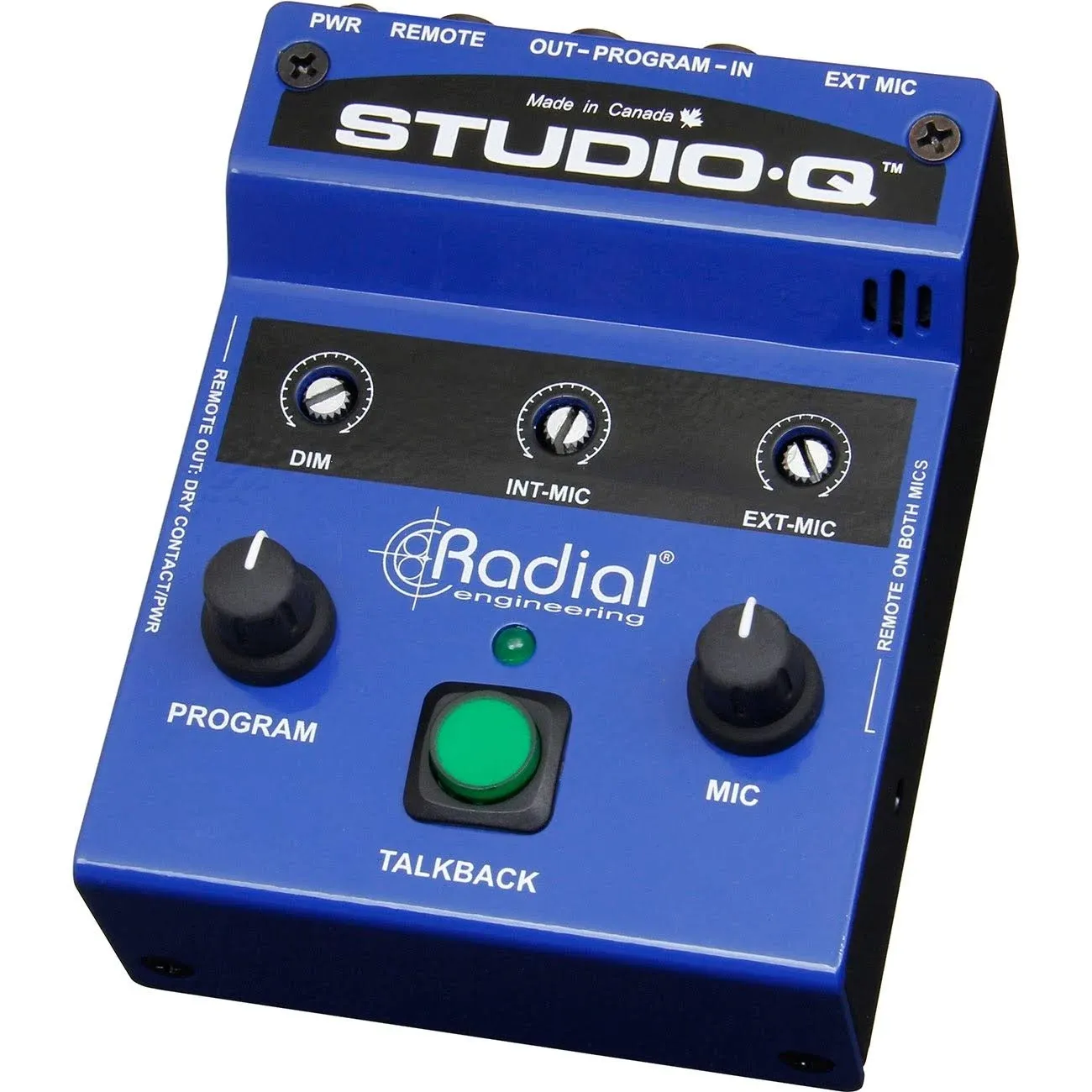 Radial Engineering Studio-Q Talkback Interface with Built-In Mic