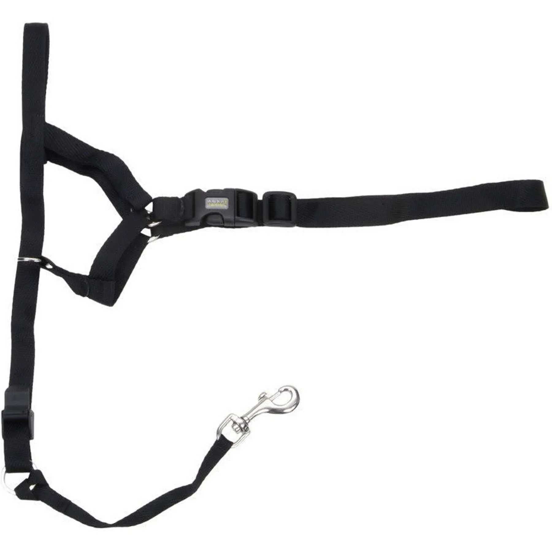 Walk 'n Train Dog Head Halter Black 1ea/XL