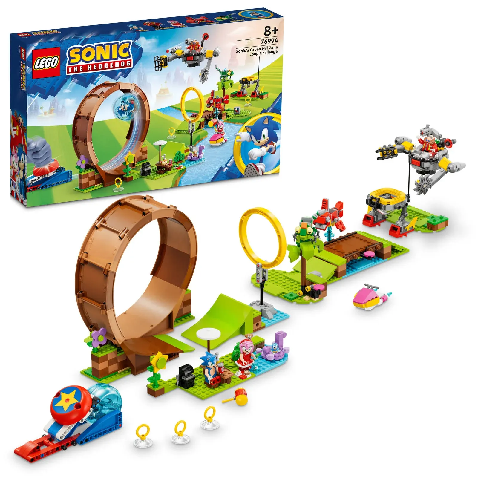 Lego 76994 Sonic's Green Hill Zone Loop Challenge