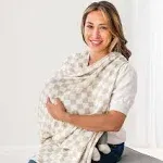 Itzy Ritzy Breastfeeding Boss, Taupe Checkerboard