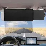 VAGURFO Car Visor Extender,Windshield Shade and Side Window Shade,Car Visor Anti-Glare Sunshade Extender for Front Seat Driver or Passenger Protects from Sun Glare, Snow Blindness, UV Rays