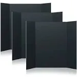 Flipside Products 36 x 48 Black Foam Project Board, Pack of 3