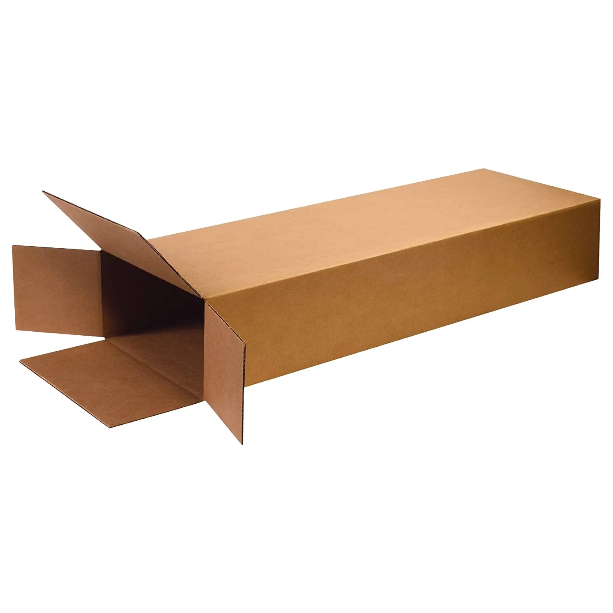 18X6X45 Corrugated Cardboard Boxes, 18&#034;L X 6&#034;W X 45&#034;H, Pack of 5 | Shipping, Pac