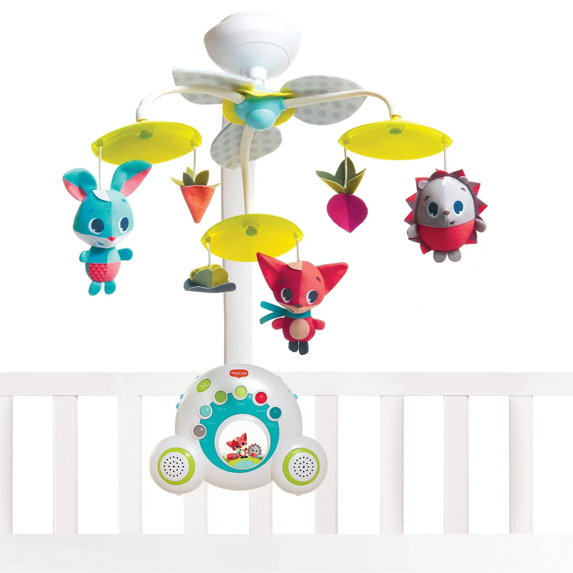 Meadow Days Soothe &#039;N Groove Baby Mobile