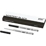 Montblanc 2 Ballpoint Pen Refill (M) Mystery Black Black 128211