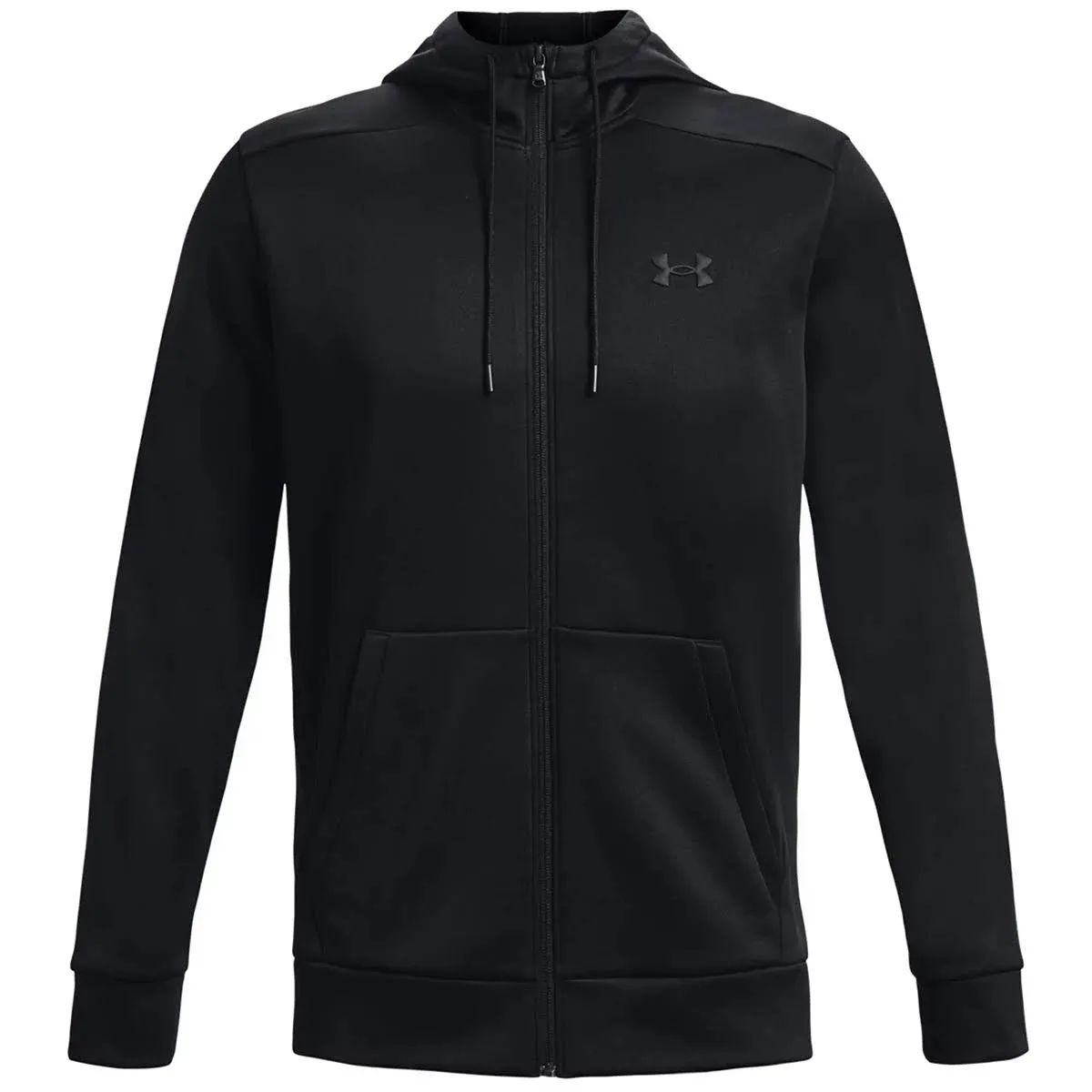 Under Armour Men's Armour Fleece Full-Zip Hoodie - Black